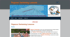 Desktop Screenshot of pegasusswimming.com